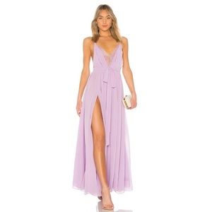Michael Costello x REVOLVE Justin Gown in Lavender Size XS